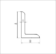 不等辺アングル(不等辺山形鋼)